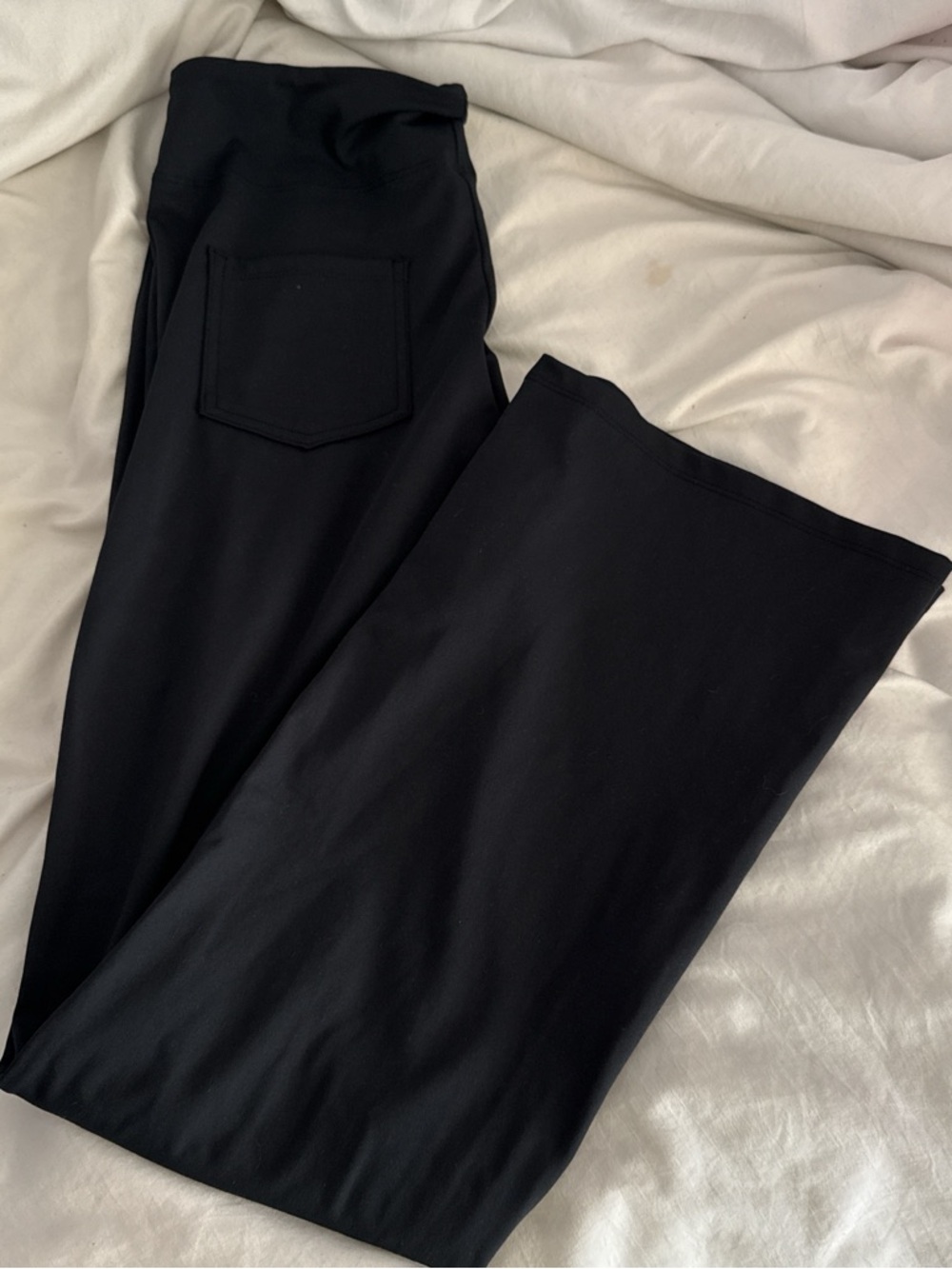 Black Women's Wide-Leg Trousers